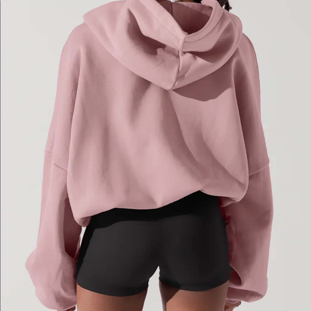 Popflex Zip Cloud Hoodie - Blush - Picture 7 of 9